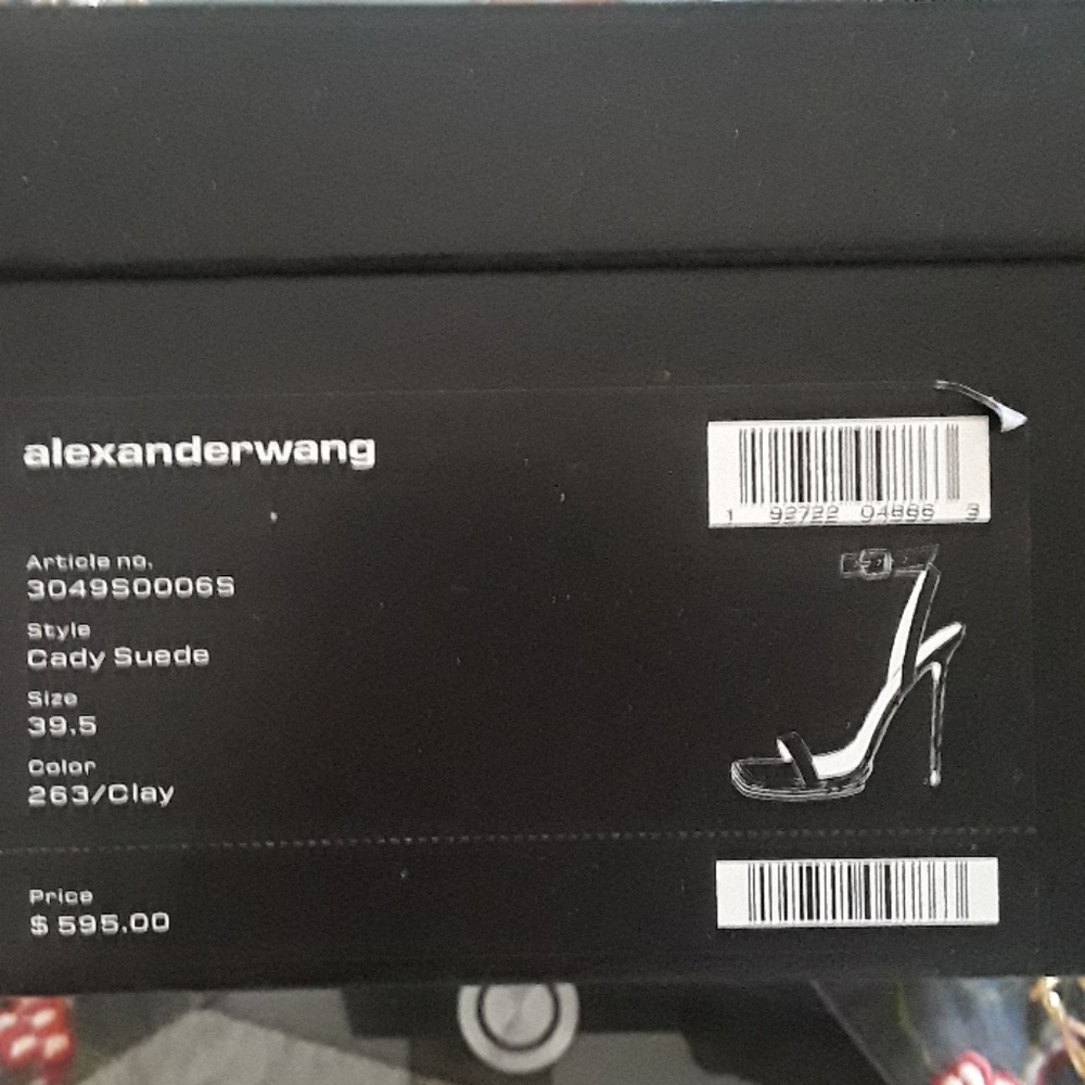 Alexander Wang Tan Stiletto Sandals - Picture 5 of 8